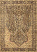 Persian Brown Traditional Rug, tr4014brn