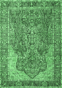 Persian Emerald Green Traditional Rug, tr4014emgrn