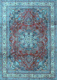 Persian Light Blue Traditional Rug, tr4015lblu