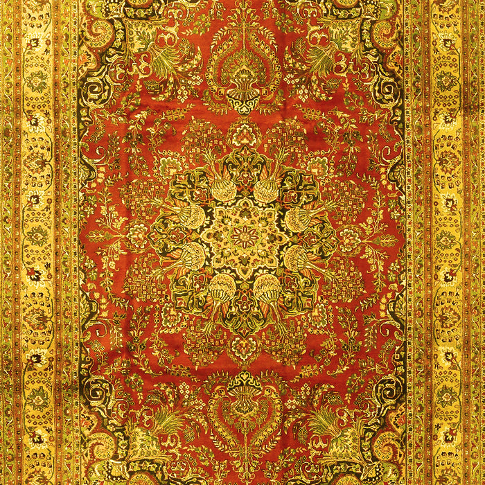 Persian Yellow Traditional Rug, tr4015yw