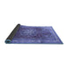 Sideview of Persian Blue Traditional Rug, tr4015blu