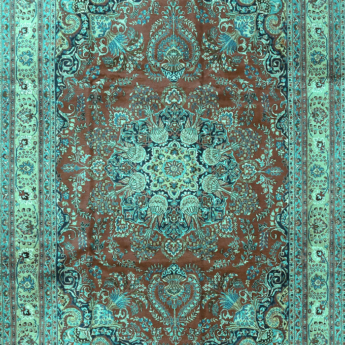 Persian Turquoise Traditional Rug, tr4015turq