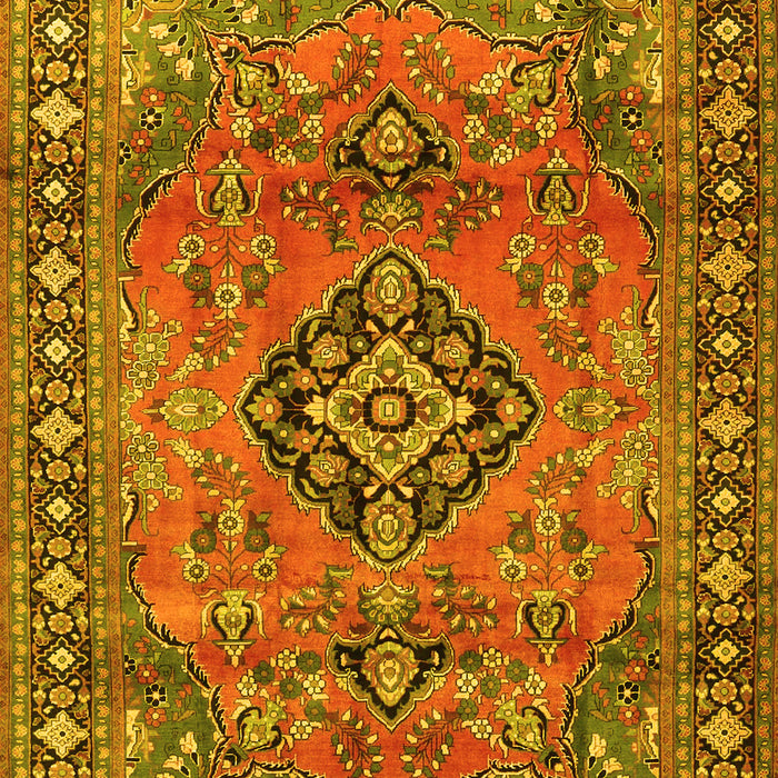 Persian Yellow Traditional Rug, tr4016yw