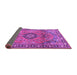 Sideview of Persian Purple Traditional Rug, tr4016pur