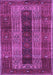 Machine Washable Persian Purple Traditional Area Rugs, wshtr4017pur