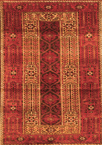 Persian Orange Traditional Rug, tr4017org