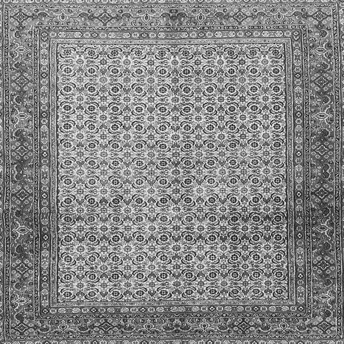 Serging Thickness of Persian Gray Traditional Rug, tr4018gry