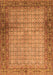 Persian Orange Traditional Rug, tr4018org