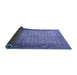 Sideview of Persian Blue Traditional Rug, tr4018blu