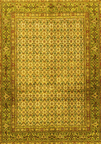 Persian Yellow Traditional Rug, tr4018yw