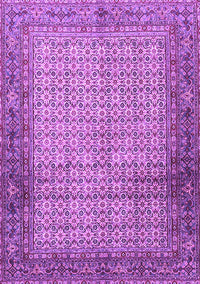 Persian Purple Traditional Rug, tr4018pur
