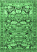 Persian Emerald Green Traditional Rug, tr4019emgrn