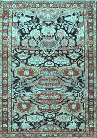 Persian Light Blue Traditional Rug, tr4019lblu