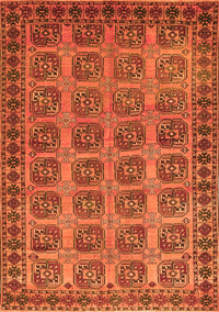 Southwestern Orange Country Rug, tr401org