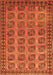 Southwestern Orange Country Rug, tr401org