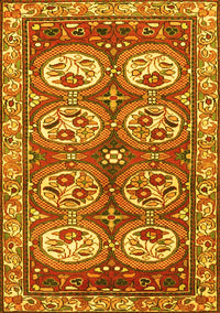 Persian Yellow Traditional Rug, tr4020yw