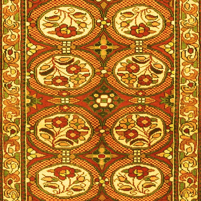 Persian Yellow Traditional Rug, tr4020yw