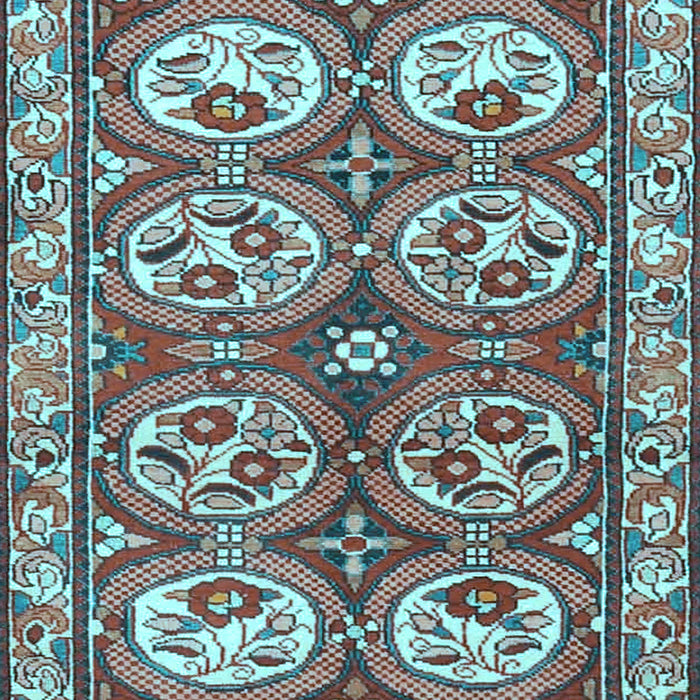 Persian Light Blue Traditional Rug, tr4020lblu