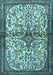 Persian Light Blue Traditional Rug, tr4021lblu