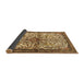 Sideview of Persian Brown Traditional Rug, tr4021brn