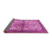 Sideview of Persian Pink Traditional Rug, tr4021pnk