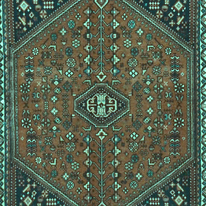 Persian Turquoise Traditional Rug, tr4022turq