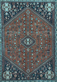 Persian Light Blue Traditional Rug, tr4022lblu