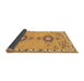 Sideview of Persian Brown Traditional Rug, tr4023brn