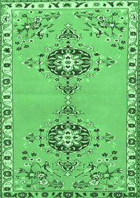 Persian Emerald Green Traditional Rug, tr4023emgrn
