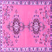 Square Persian Purple Traditional Rug, tr4023pur