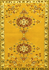 Persian Yellow Traditional Rug, tr4023yw