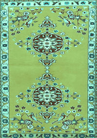 Persian Turquoise Traditional Rug, tr4023turq