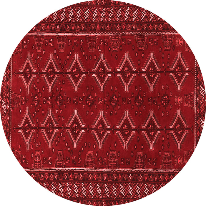 Machine Washable Persian Red Traditional Rug, wshtr4024red