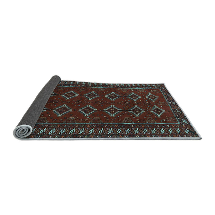 Sideview of Persian Light Blue Traditional Rug, tr4024lblu