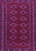 Machine Washable Persian Purple Traditional Area Rugs, wshtr4024pur