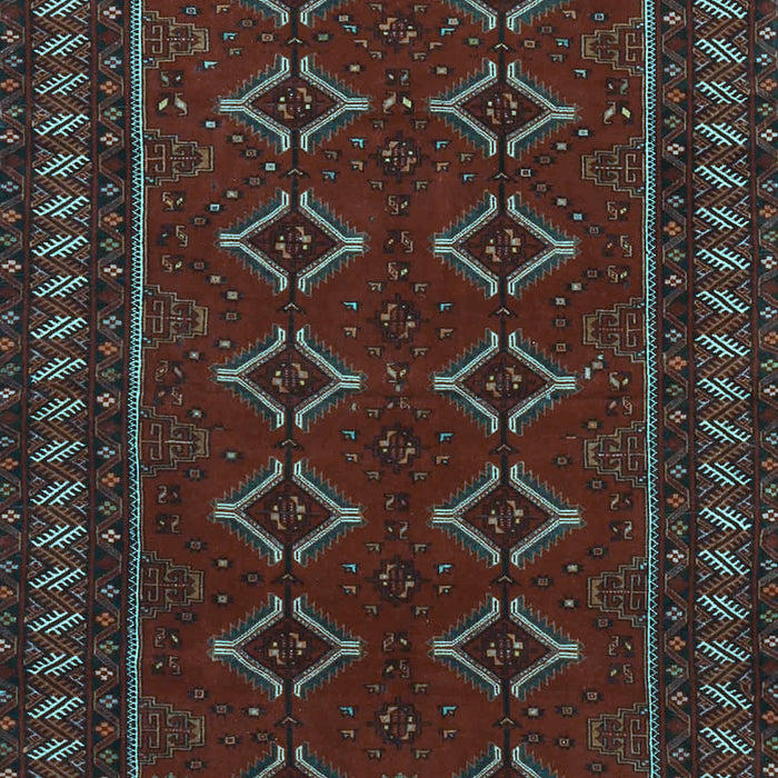 Machine Washable Persian Light Blue Traditional Rug, wshtr4024lblu