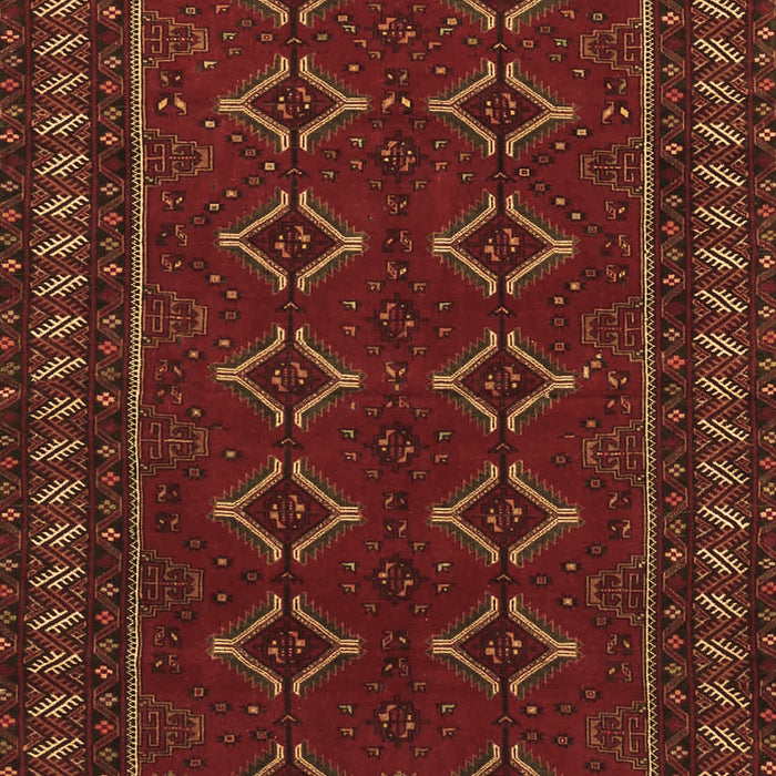 Machine Washable Persian Brown Traditional Rug, wshtr4024brn