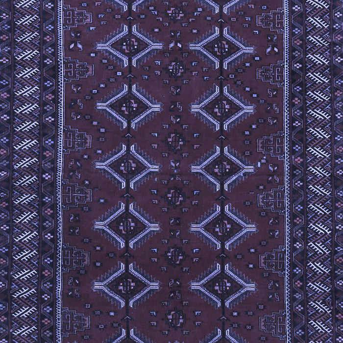 Machine Washable Persian Blue Traditional Rug, wshtr4024blu