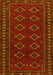 Persian Yellow Traditional Rug, tr4024yw
