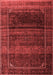 Persian Red Traditional Area Rugs