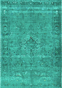 Persian Turquoise Traditional Rug, tr4026turq