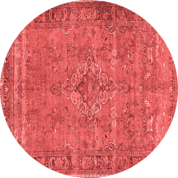 Machine Washable Persian Red Traditional Rug, wshtr4026red