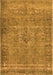 Persian Orange Traditional Rug, tr4026org