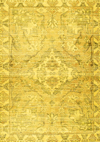 Persian Yellow Traditional Rug, tr4027yw