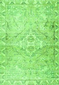 Persian Green Traditional Rug, tr4027grn