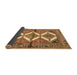 Sideview of Persian Brown Traditional Rug, tr4028brn