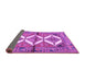 Sideview of Persian Purple Traditional Rug, tr4028pur