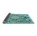 Sideview of Persian Light Blue Traditional Rug, tr4029lblu