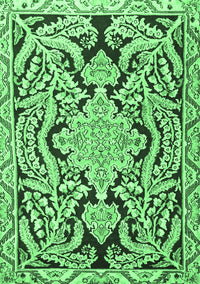 Persian Emerald Green Traditional Rug, tr4029emgrn
