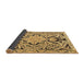 Sideview of Persian Brown Traditional Rug, tr4029brn